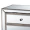 Baxton Studio Fadri Contemporary Glam and Luxe Mirrored 2-Drawer Nightstand 174-11067-Zoro - alternate 6